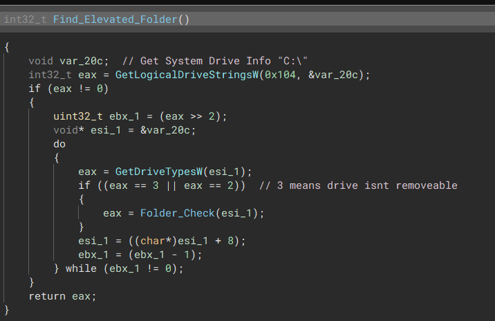 Check System Drives