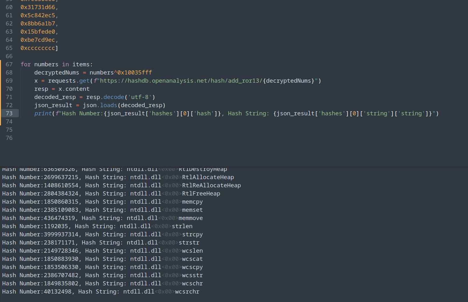 Resolver Script