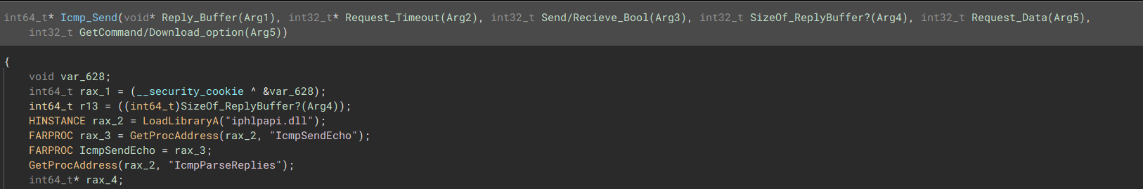 Prep ICMP Functions