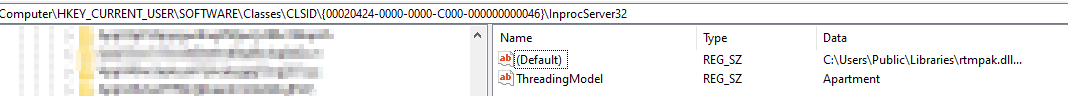 Registry Modification