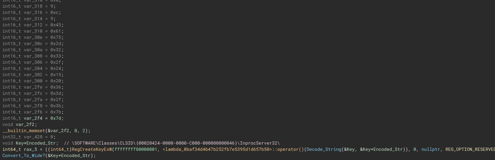 Registry Address